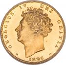 ½ Sovereign - George IV