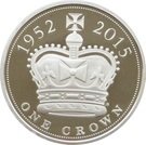5 Pounds - Elizabeth II (Longest Reign; Silver Proof)