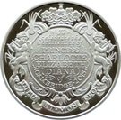5 Pounds - Elizabeth II (Royal Christening; Silver Proof)