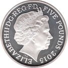 5 Pounds - Elizabeth II (Winston Churchill; Silver Proof)
