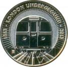 2 Pounds - Elizabeth II (4th portrait; The Train)