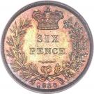 6 Pence - William IV