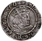 1 Groat - Henry VIII (2nd coinage; Archbishop Wolsey)