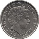 5 Pounds - Elizabeth II (4th portrait; Queen Victoria)