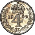 4 Pence - Edward VII (Maundy Coinage)