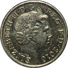 1 Pound - Elizabeth II (4th portrait; London)