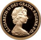 5 Pounds - Elizabeth II (2nd portrait; Sovereign series)