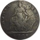 ½ Penny (North Wales - W. Williams)