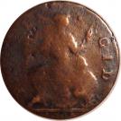 ½ Penny (Clauduis Romanus - Pax Pla Cid)