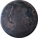 ½ Penny (Gustavus Adolphus - Britain Rules)