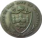 ½ Penny (Norfolk - Norwich)