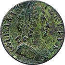 ½ Penny - William III (1st issue)