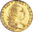 ½ Guinea - George III