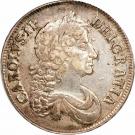 1 Crown - Charles II (3rd portrait)