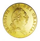 ½ Guinea - George III