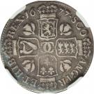 Quarter Dollar - Charles II (2nd Coinage)