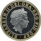 2 Pounds - Elizabeth II (Steam Locomotive; Silver)