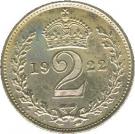 2 Pence - George V (Maundy Coinage; 2nd issue)