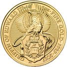 100 Pounds - Elizabeth II (1 oz Fine Gold; Griffin of Edward III)