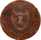 1 Penny (Worcester - Civitas In Bello In Pace Fidelis)