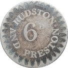 6 Pence (Yorkshire - Hull / Rudston & Preston)