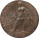 ½ Penny (Middlesex - London / Davidson’s)