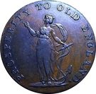 ½ Penny (Norfolk -  Norwich / R. Dinmore)