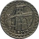 1 Pound - Elizabeth II (4th portrait; Menai Bridge)