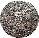 1 Groat - Henry VI (Pinecone-mascle issue; Calais mint)
