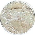 5 Pounds - Elizabeth II (Battle of Waterloo; Silver Proof)