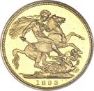 ½ Sovereign - Victoria (3rd portrait)
