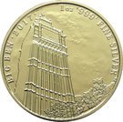2 Pounds - Elizabeth II (1 oz Fine Silver; Big Ben)