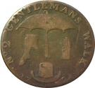 ½ Penny (Norfolk - Norwich / J. Clarke)
