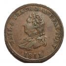 1 Penny (Nail & Trace Manufactory / J. Forrest)