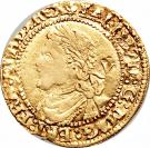 ¼ Laurel - James I (3rd coinage; 4th bust)