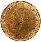 1 Penny - George V (modified effigy)