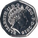 50 Pence - Elizabeth II (4th portrait; Battle of Britain)