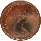 ½ Penny - Elizabeth II (2nd portrait)