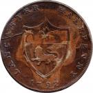 ½ Penny (Lancashire - Lancaster / John of Gaunt)