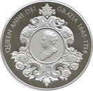 5 Pounds - Elizabeth II (Queen Anne; Silver Proof)
