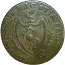 ½ Penny (Lancashire - Liverpool / Sailing Ship)