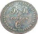 1 Penny (Bristol Brass & Copper Company)