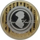 2 Pounds - Elizabeth II (Jane Austen; Silver Proof)