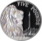 5 Pounds - Elizabeth II (Trafalgar Square; Silver Proof)