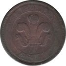 1 Penny (Cornwall - Scorrier House)