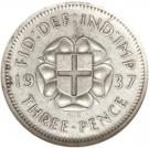 3 Pence - George VI