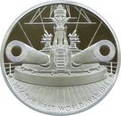 5 Pounds - Elizabeth II (Dreadnought; Silver Proof)