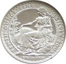 20 Pence - Elizabeth II (4th portrait; 1/10 oz Fine Silver)