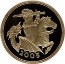 ½ Sovereign - Elizabeth II (4th portrait)