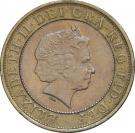 2 Pounds - Elizabeth II (4th portrait; Isambard K. Brunel)